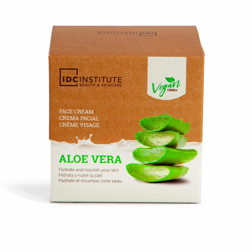 Gesichtscreme idc institute aloe vera feuchtigkeitsspendend