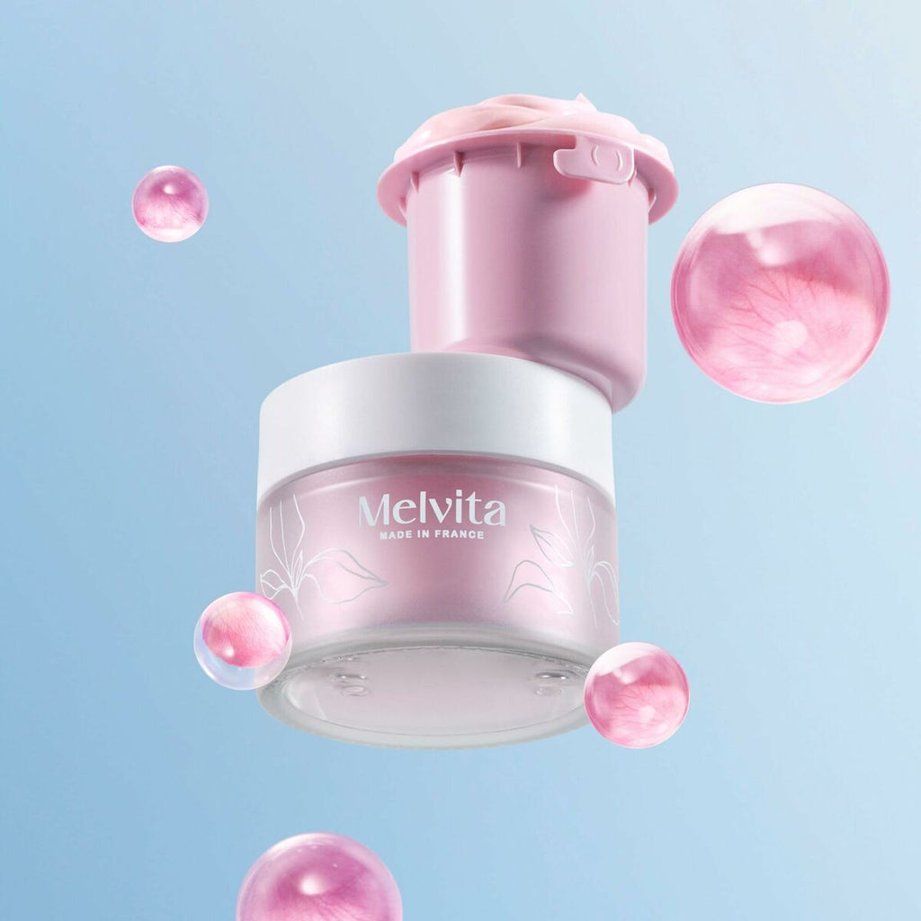 Gesichtscreme melvita source de roses - schönheit hautpflege