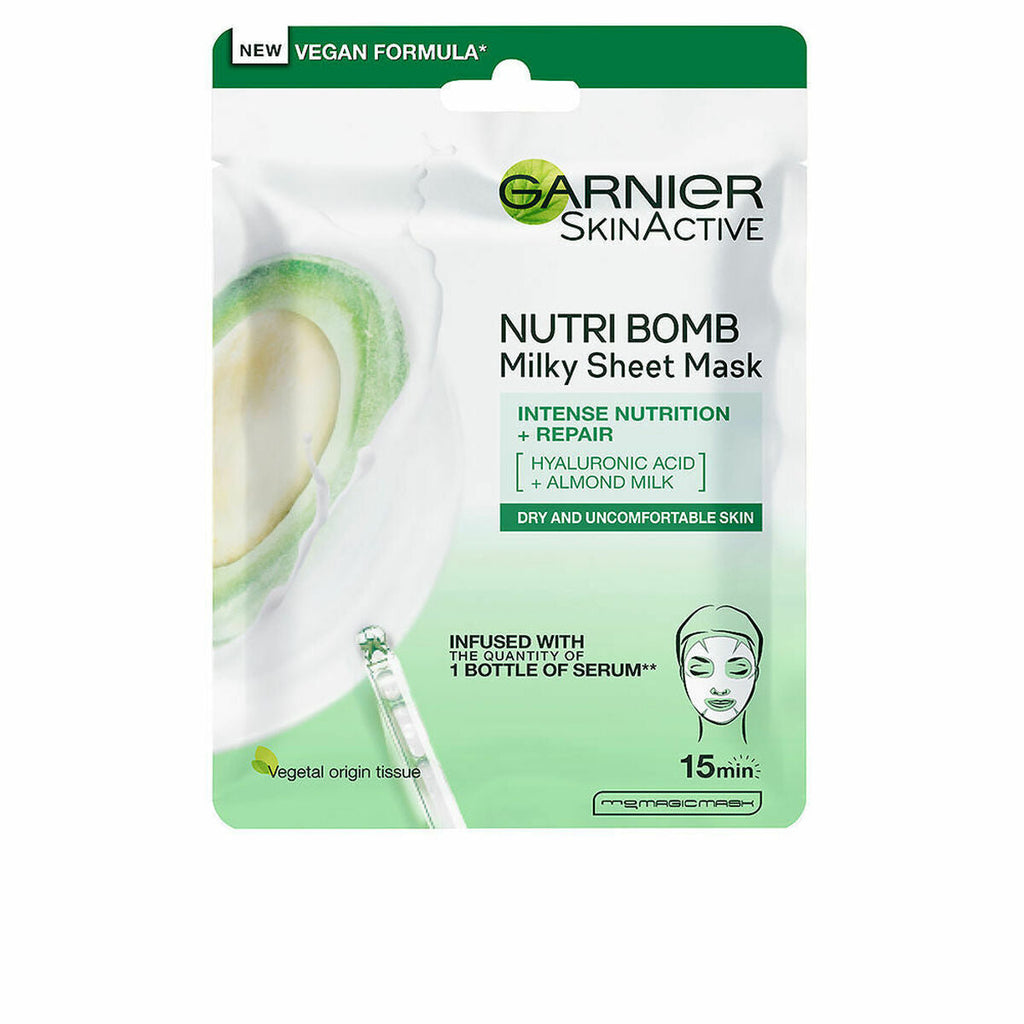 Gesichtsmaske garnier skinactive nutri bomb - schönheit