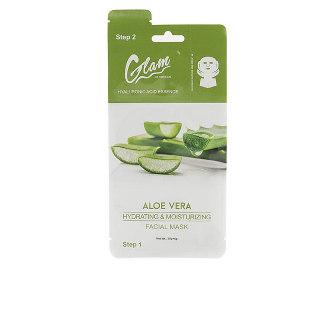 Gesichtsmaske glam of sweden aloe vera - schönheit