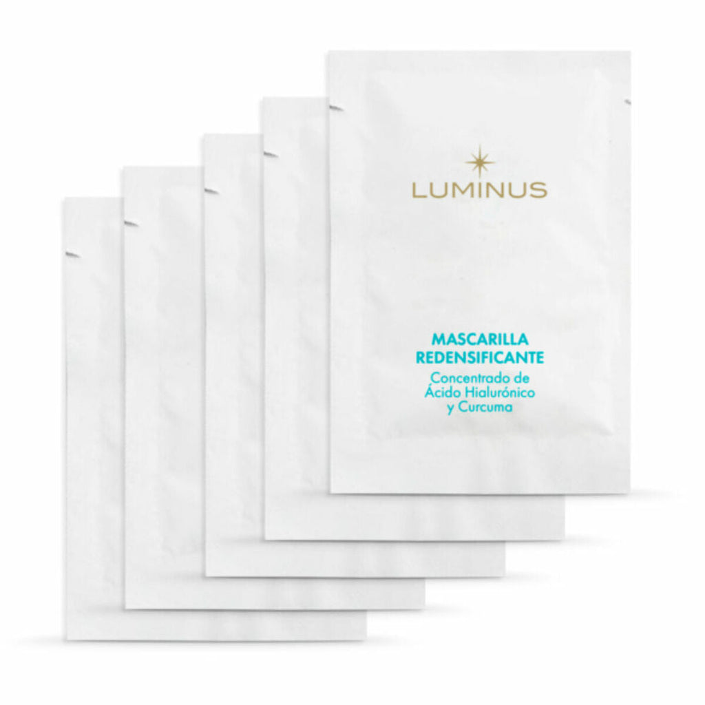 Gesichtsmaske luminus hyaluronsäure (5 x 10 ml) - schönheit