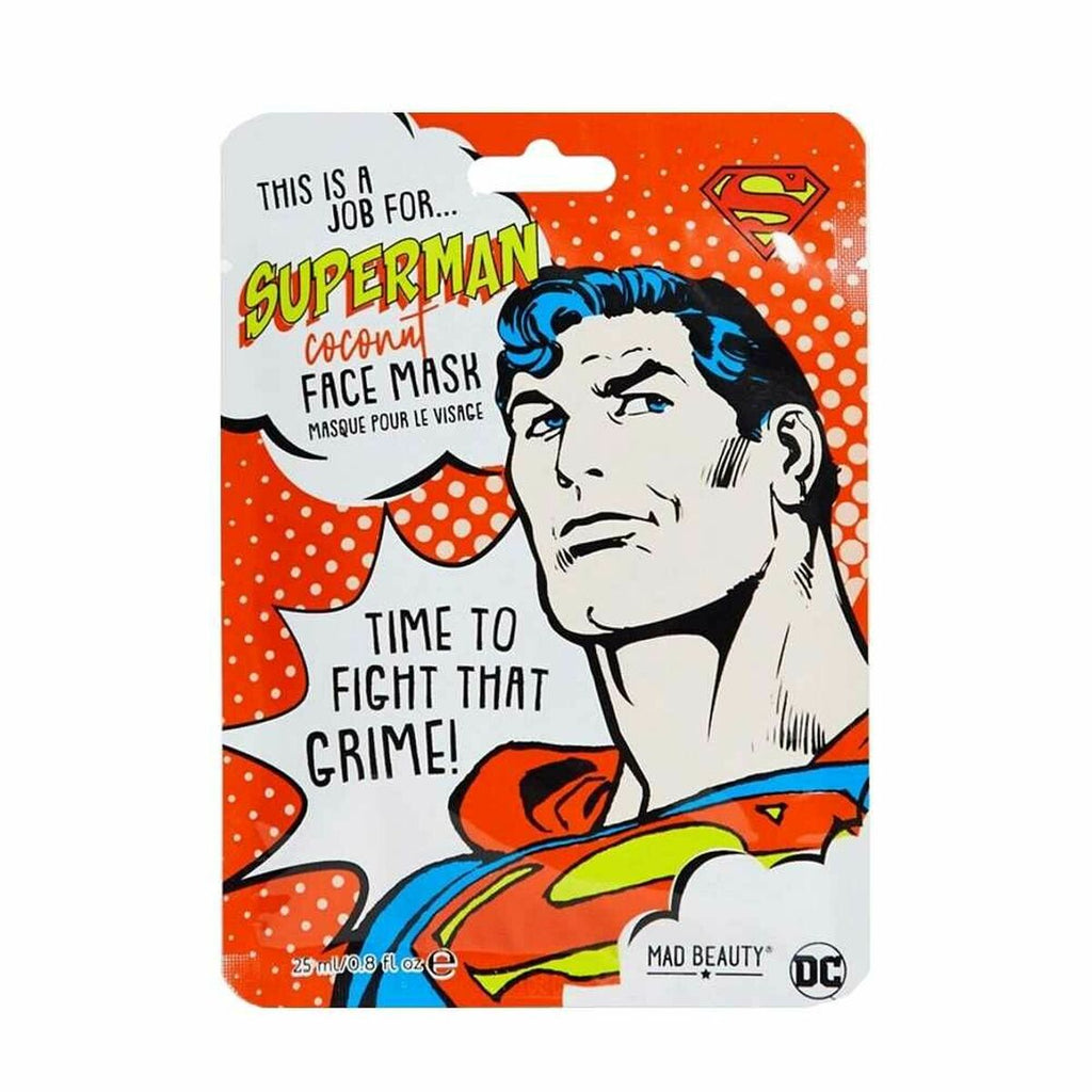 Gesichtsmaske mad beauty dc superman (25 ml) - schönheit