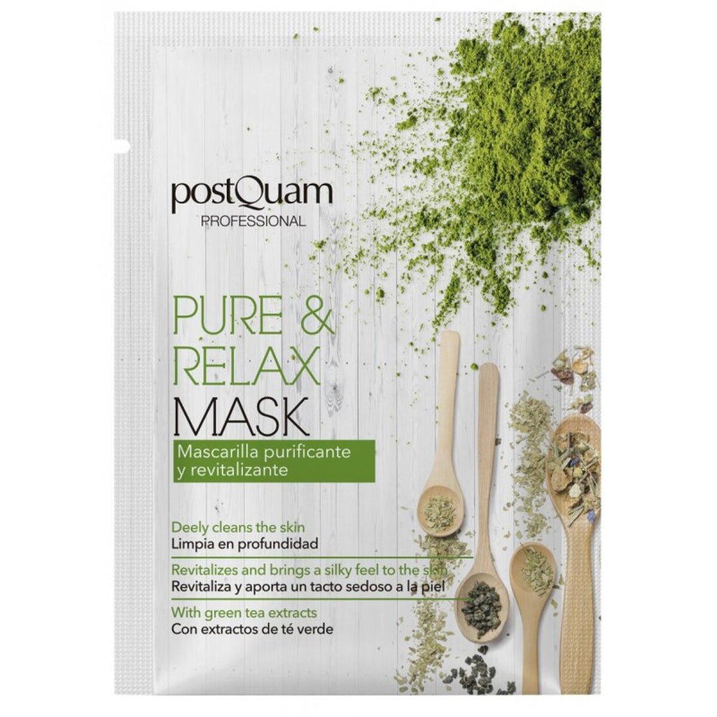 Gesichtsmaske postquam pure & relax 10 ml - schönheit