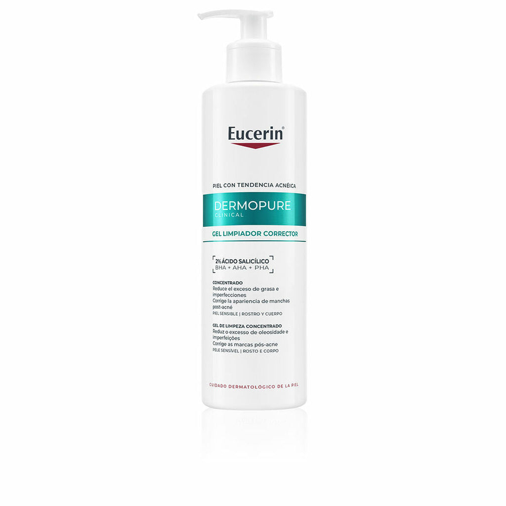 Gesichtsreinigungsgel eucerin dermopure 400 ml - schönheit