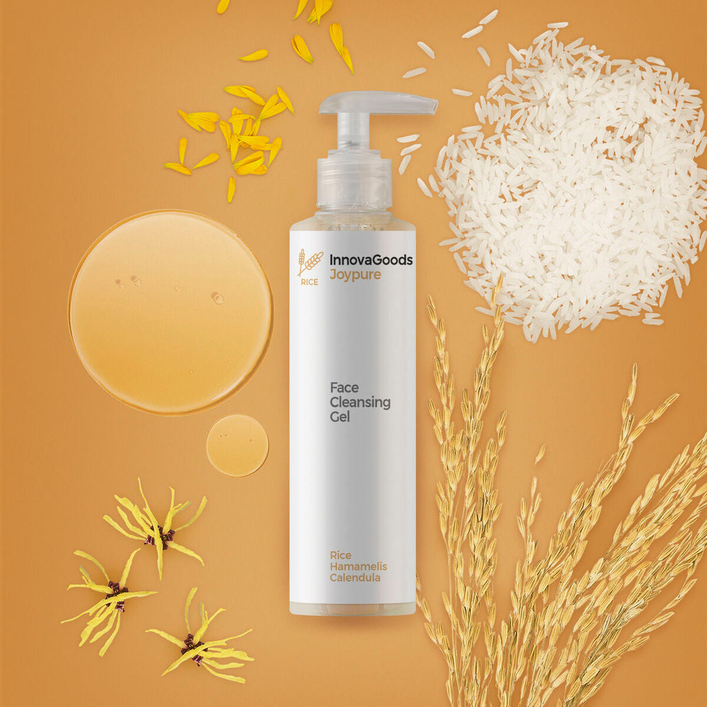 Gesichtsreinigungsgel rice joypure innovagoods 200 ml