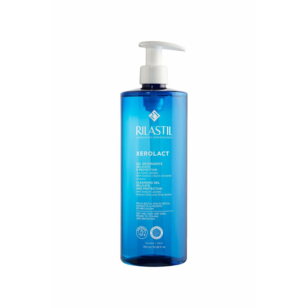 Gesichtsreinigungsgel rilastil xerolact 750 ml - schönheit