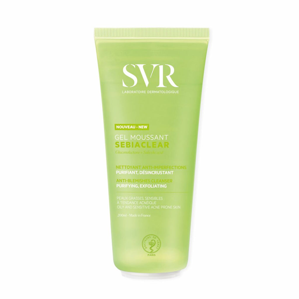 Gesichtsreinigungsgel svr sebiaclear 200 ml - schönheit