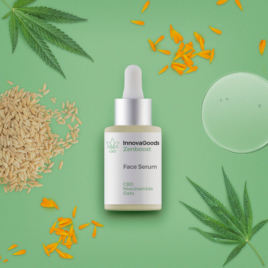 Gesichtsserum cbd zenboost innovagoods 30 ml - schönheit