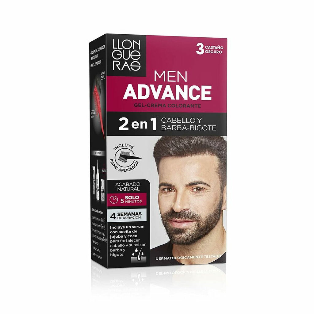 Getönte creme llongueras men advance semi-permanent 3