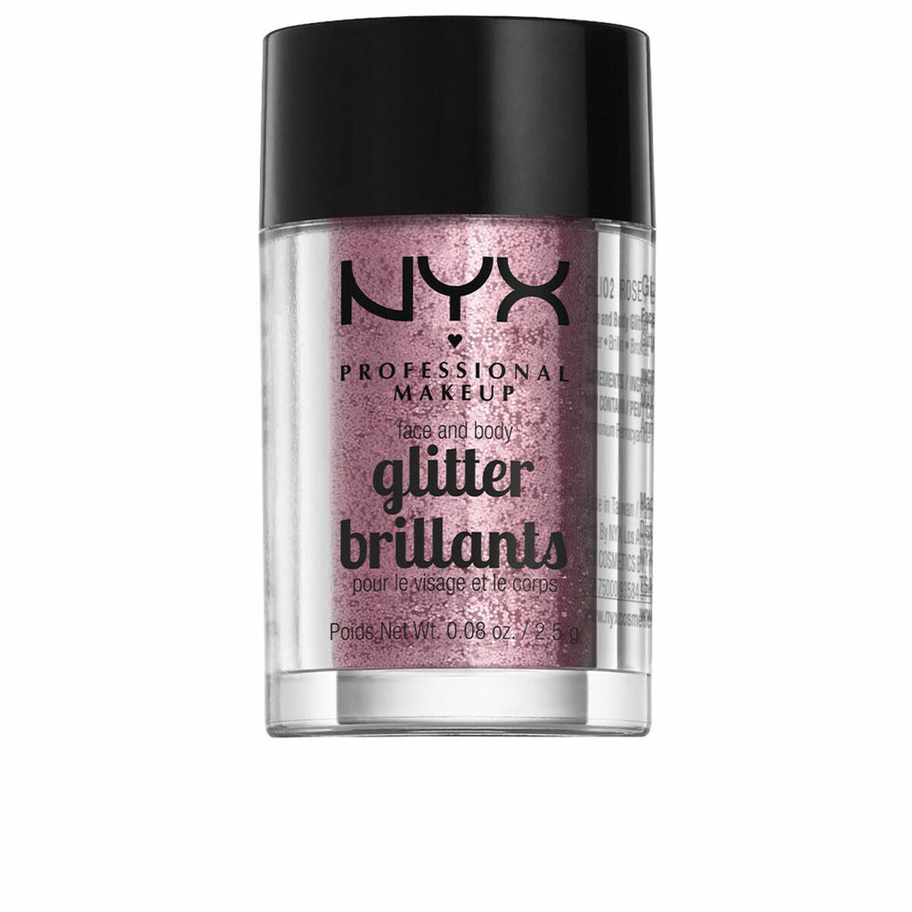 Glitzernd nyx glitter brillants rose 2,5 g - schönheit