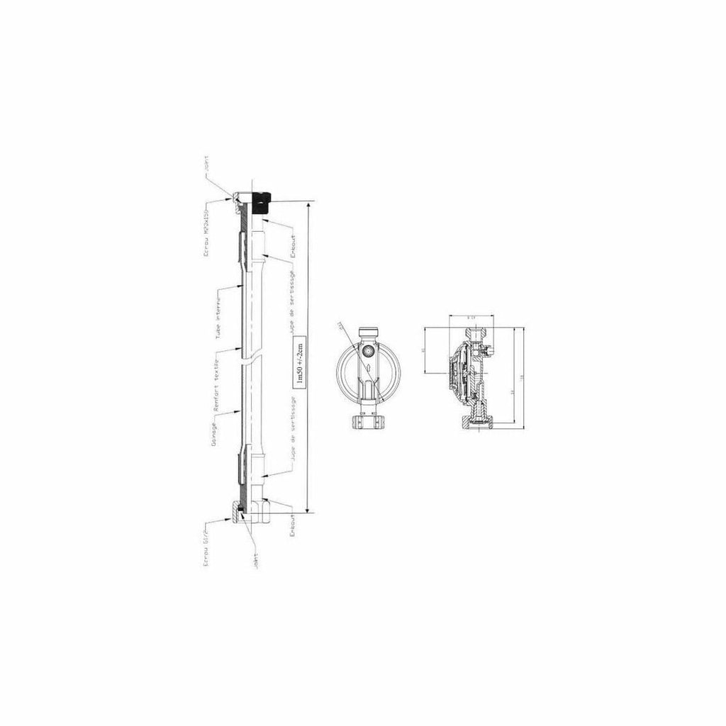 Gps-erfassung rousseau m20x150 - schönheit utensilien