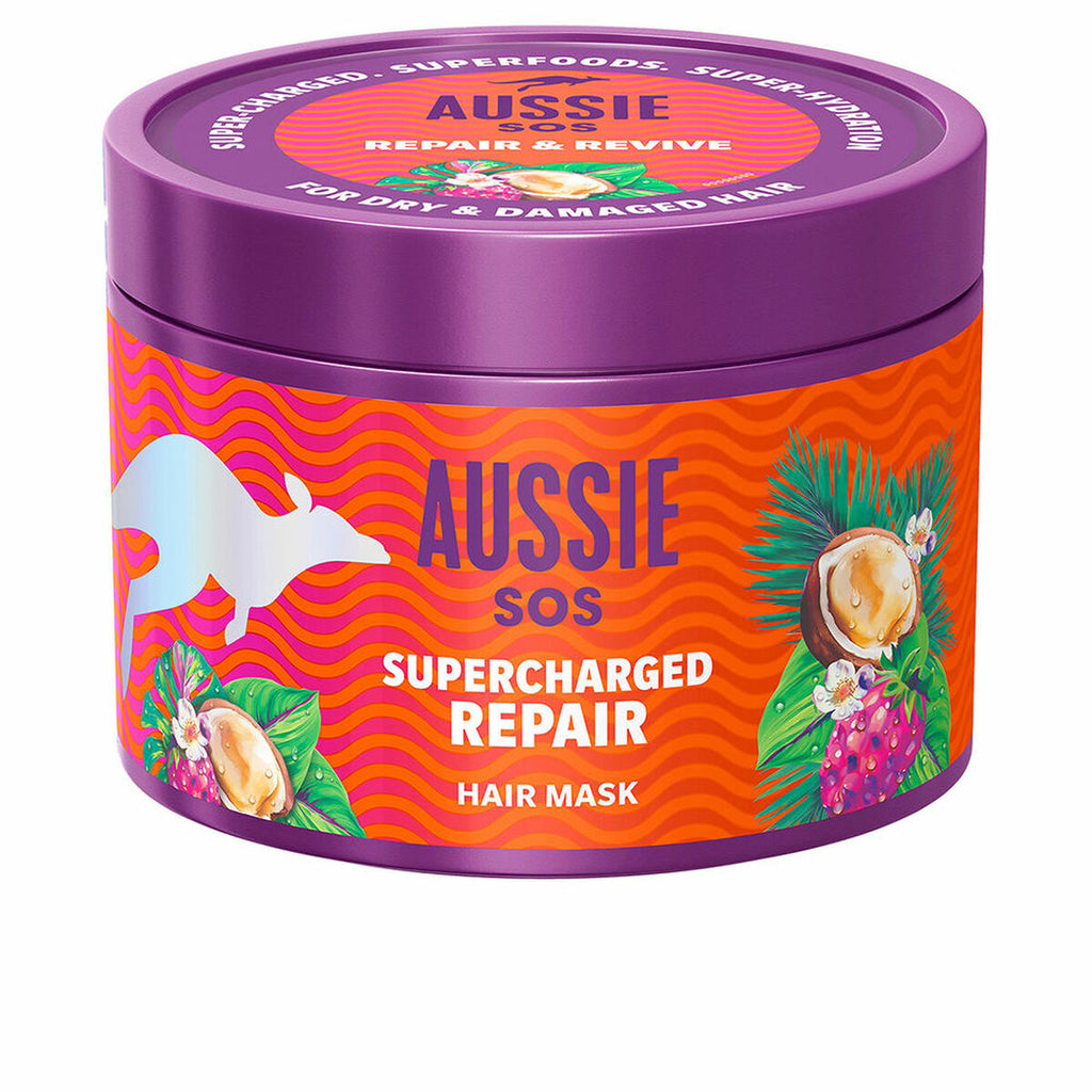 Haarmaske aussie sos supercharged repair 500 ml - schönheit