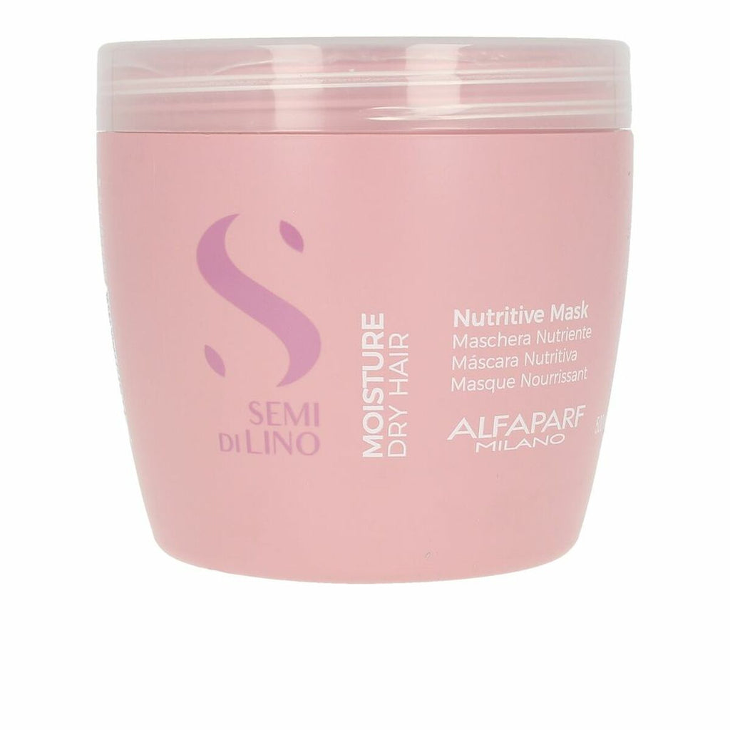 Haarmaske semi di lino moisture alfaparf milano