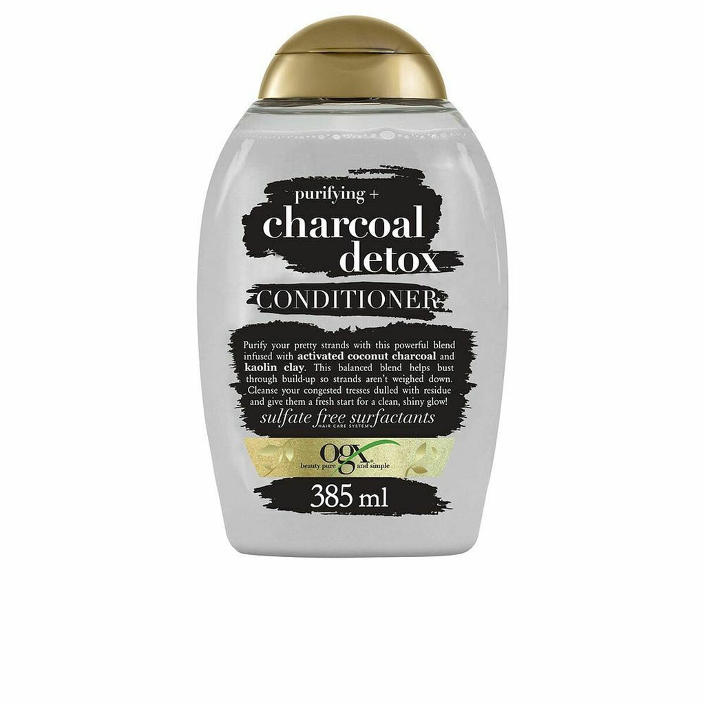 Haarspülung ogx charcoal detox reinigungspeeling aktivkohle