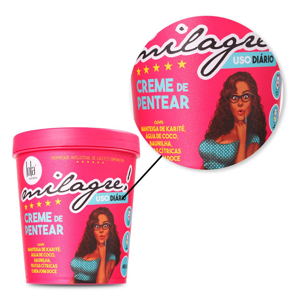 Hairstyling creme lola cosmetics miracle 450 g - schönheit
