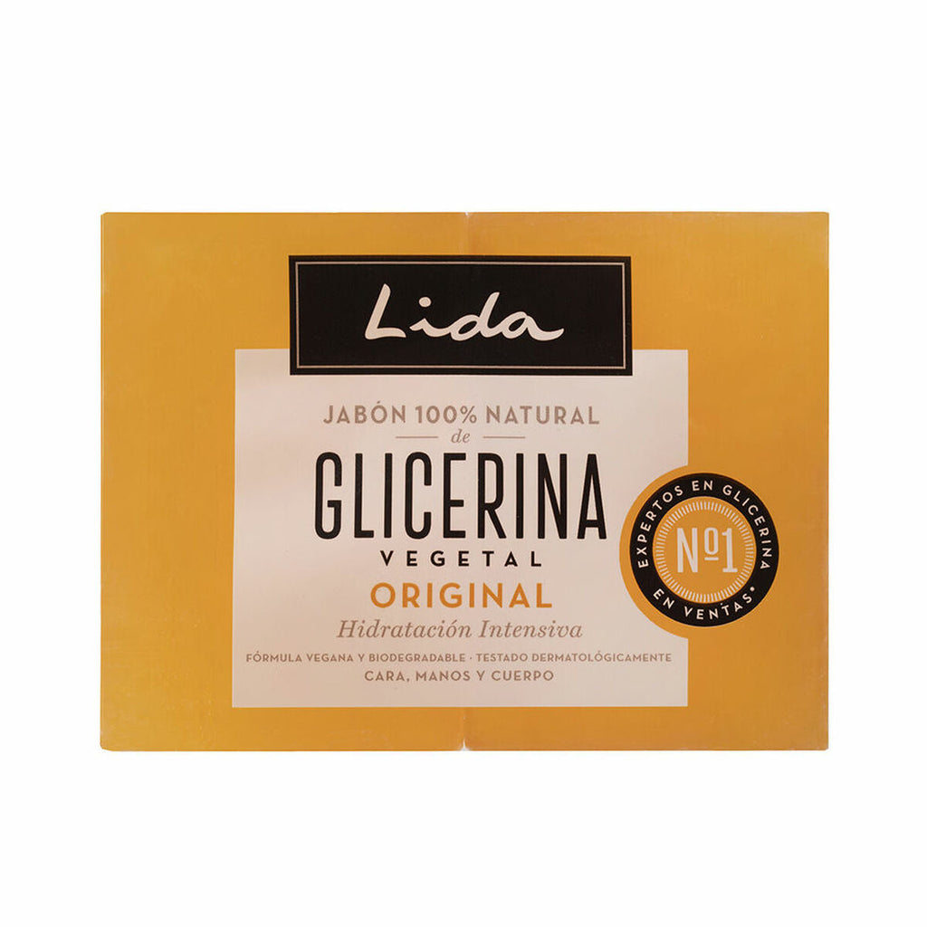 Handseife lida natural 125 g 2 stück - schönheit bad &
