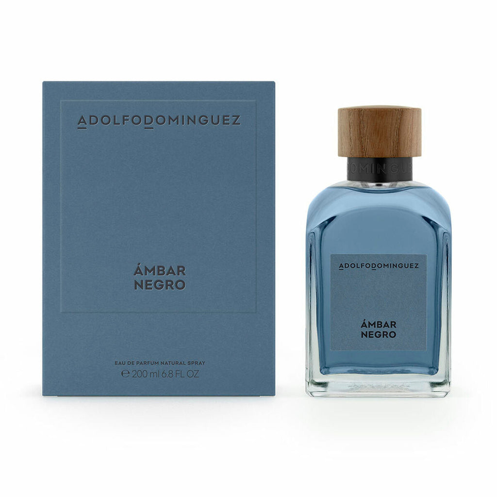 Herrenparfüm adolfo dominguez ambar negro edp 200 ml