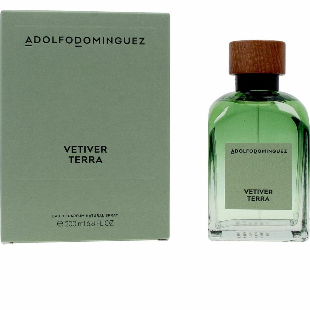 Herrenparfüm adolfo dominguez vetiver terra edp 200 ml