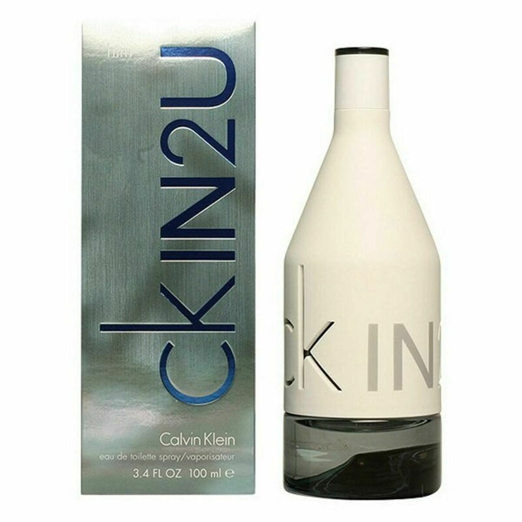 Herrenparfüm calvin klein in2u edt 150 ml - schönheit