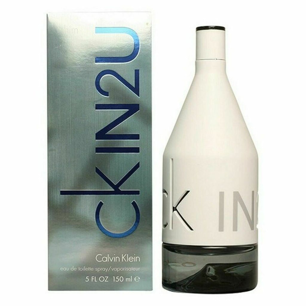 Herrenparfüm calvin klein in2u edt 150 ml - schönheit