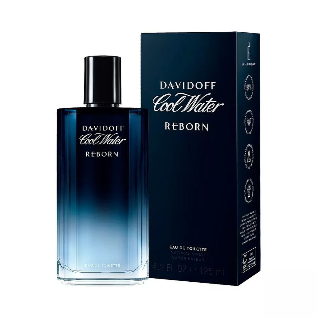 Herrenparfüm davidoff cool water reborn edt 125 ml