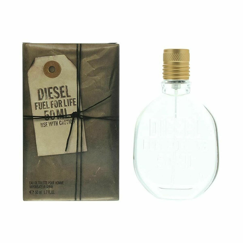 Herrenparfüm diesel fuel for life men edt 50 ml - schönheit
