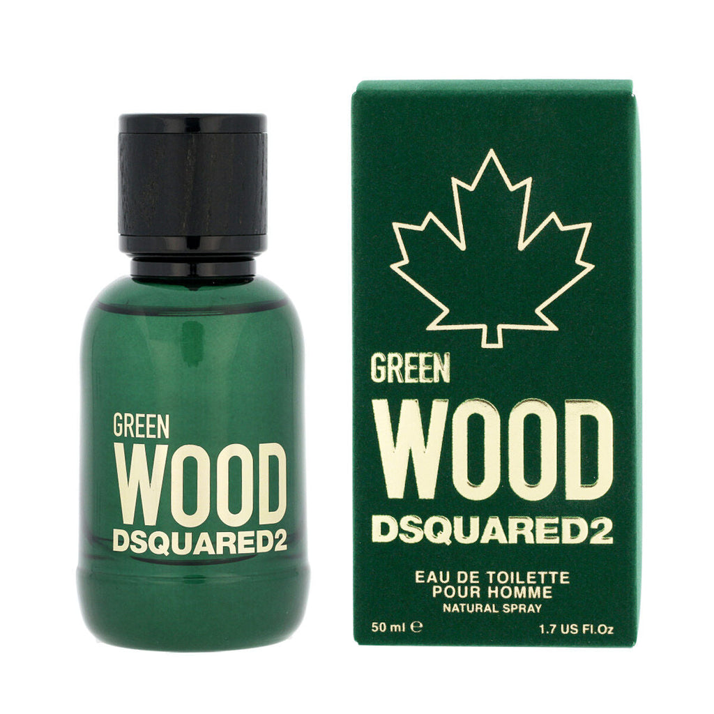 Herrenparfüm dsquared2 edt green wood 50 ml - schönheit
