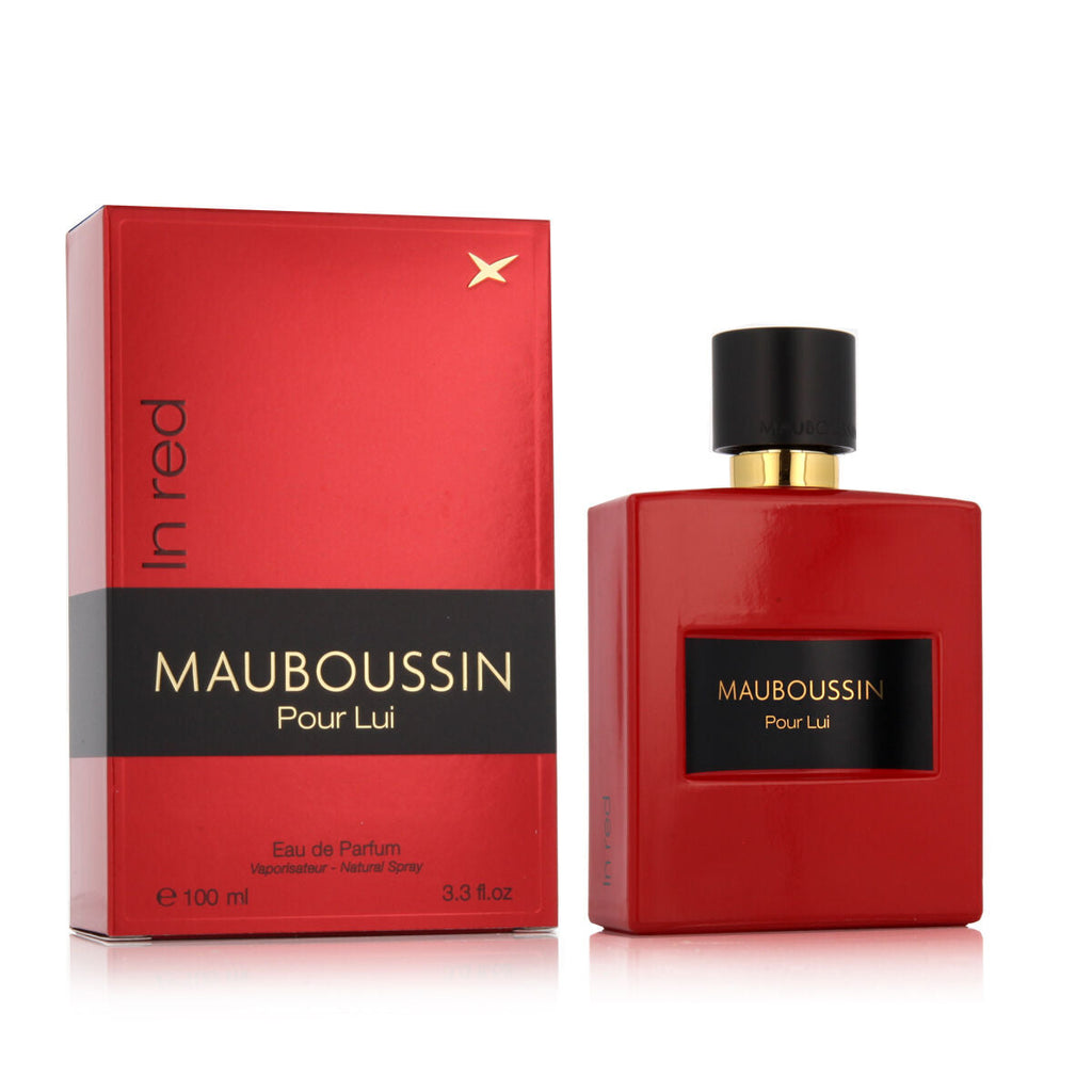 Herrenparfüm mauboussin for him in red edp - schönheit