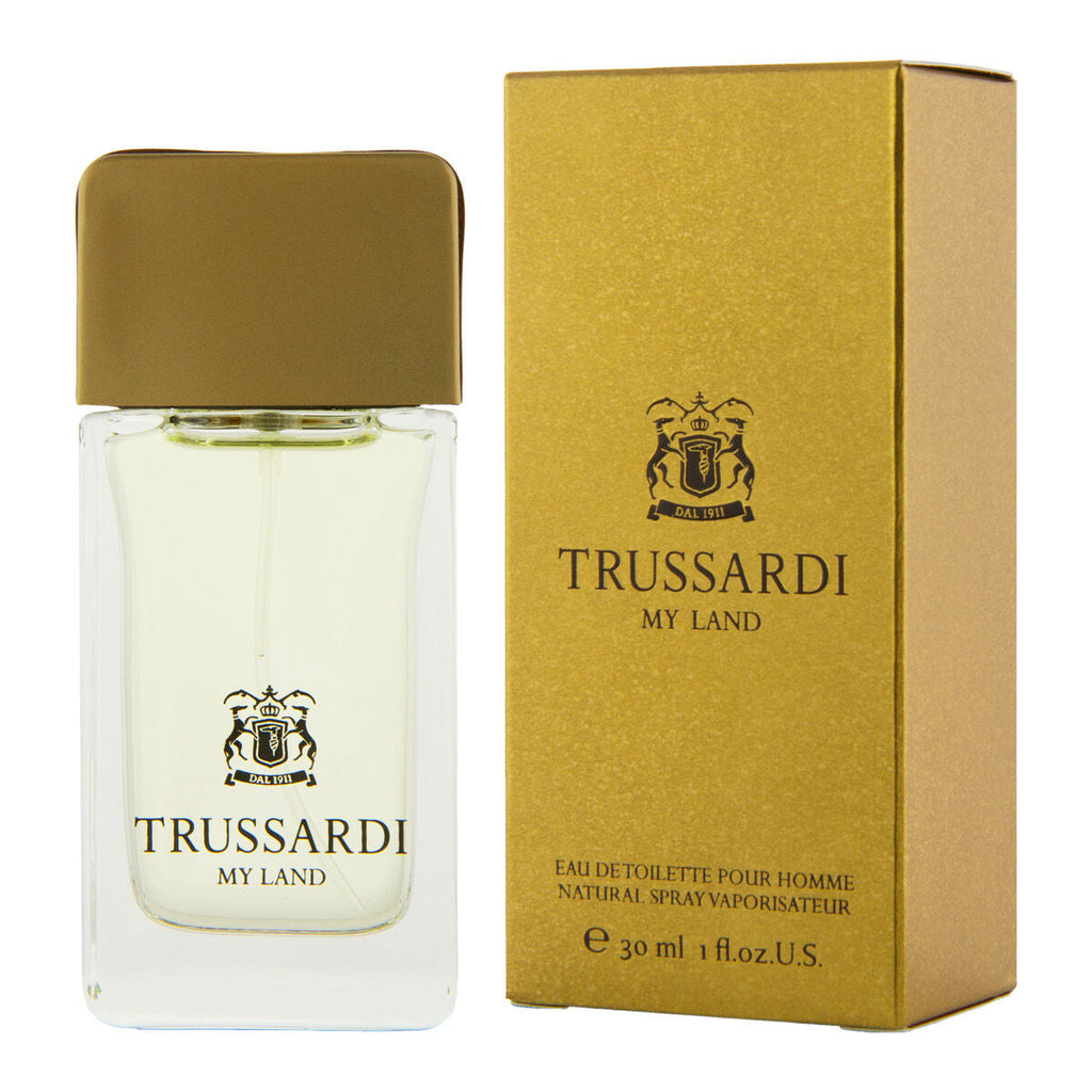 Herrenparfüm trussardi edt my land (30 ml) - schönheit