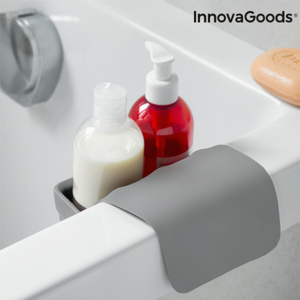 Innovagoods silikon-organizer mit saugnäpfen - schönheit