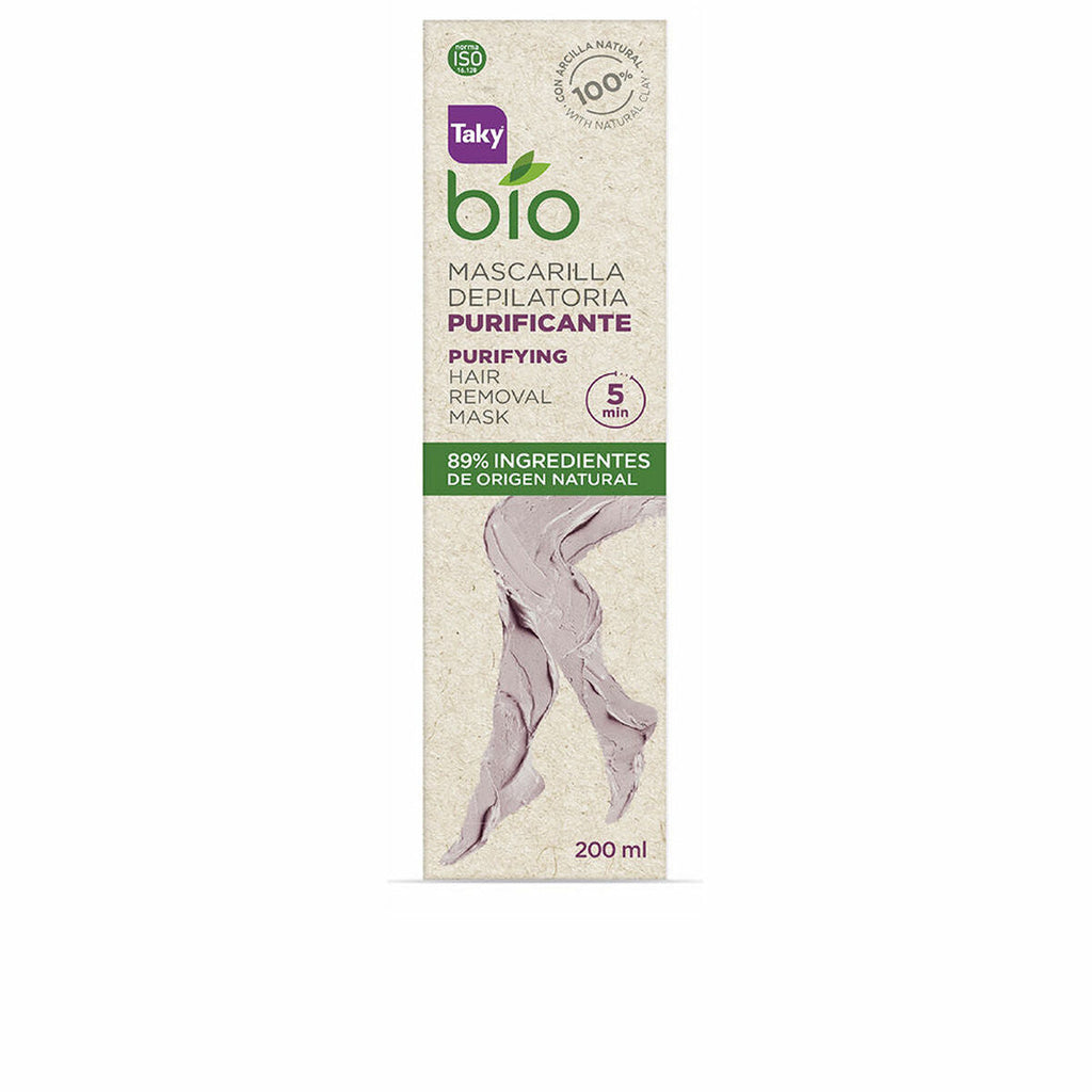 Körper enthaarungswachs taky bio natural 0% purifying 200