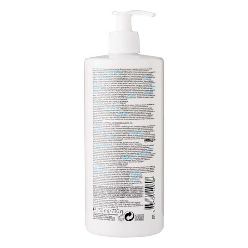 Körper-feuchtigkeitsmilch lipikar la roche posay (750 ml)