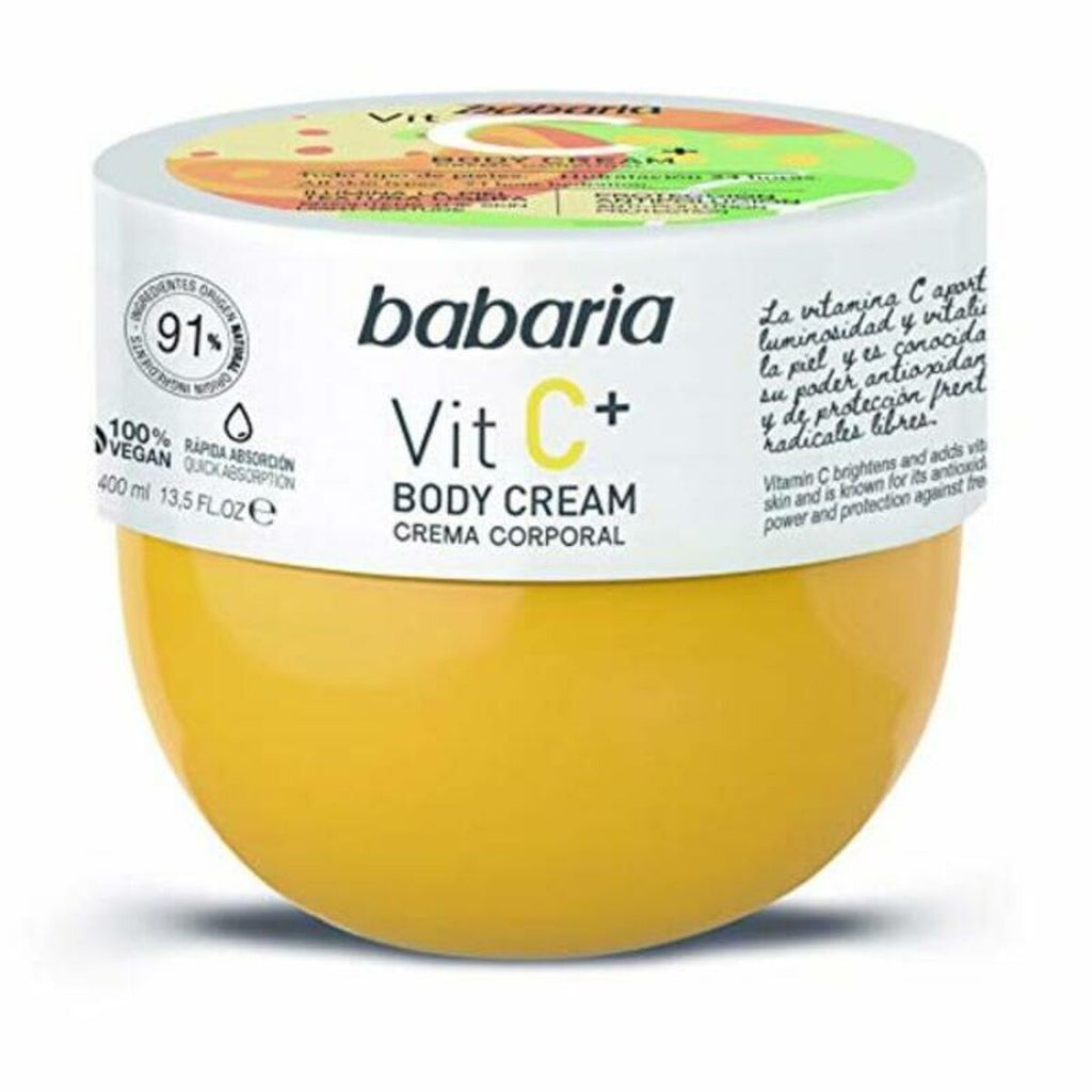 Körpercreme babaria vitamin c 400 ml - schönheit hautpflege