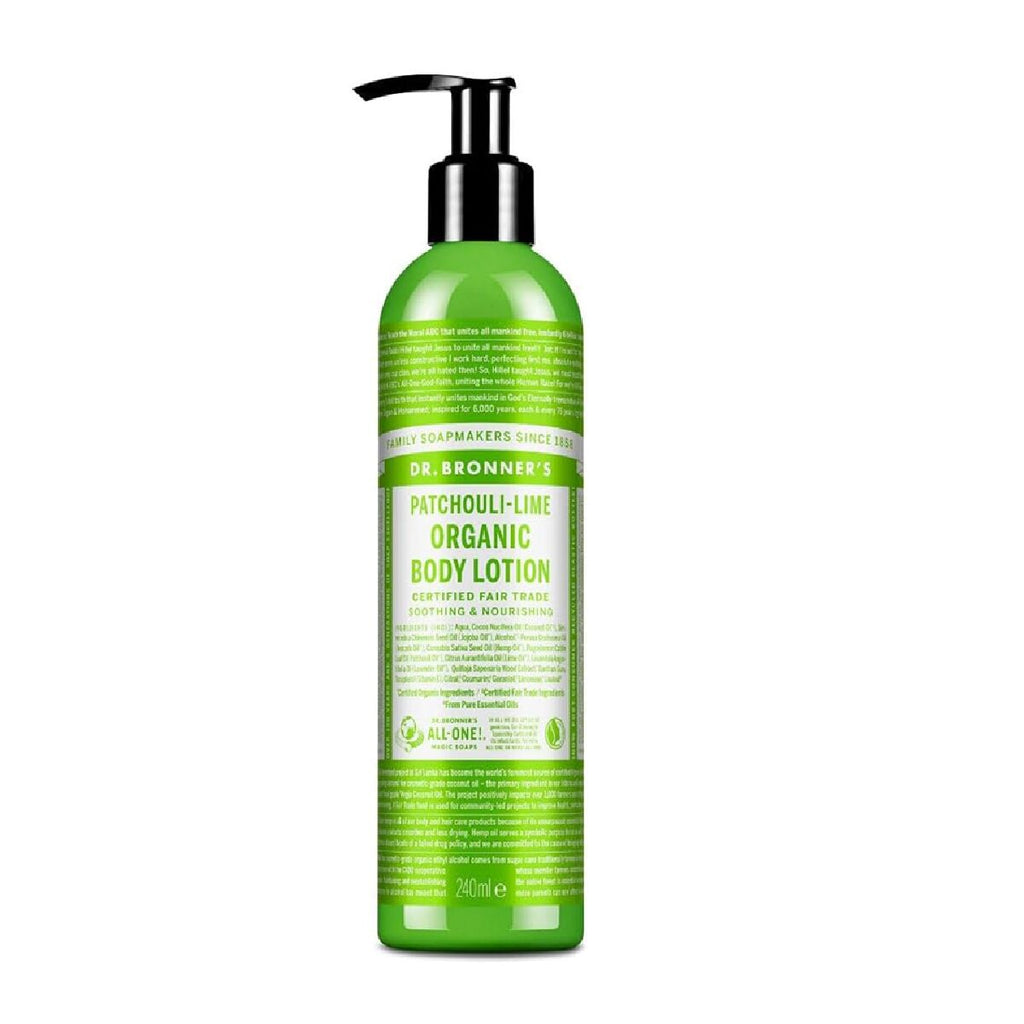 Körperlotion dr bronner’s patchouli lime 240 ml - schönheit