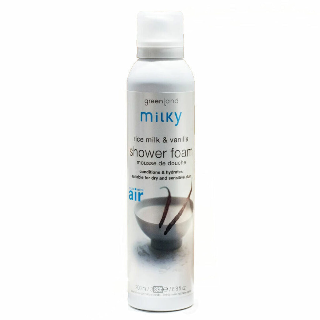 Körperlotion greenland shower mousse rice milk (200 ml)