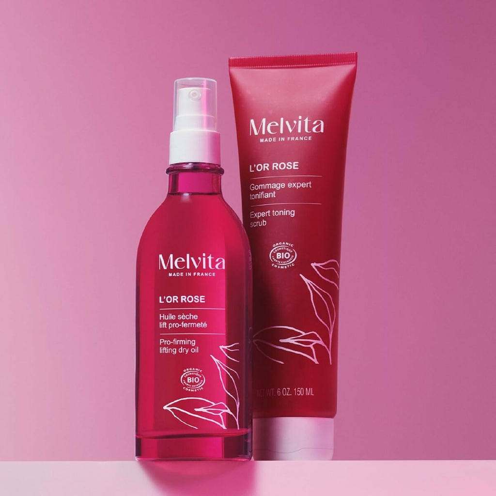 Körperlotion melvita l’or rose - schönheit hautpflege