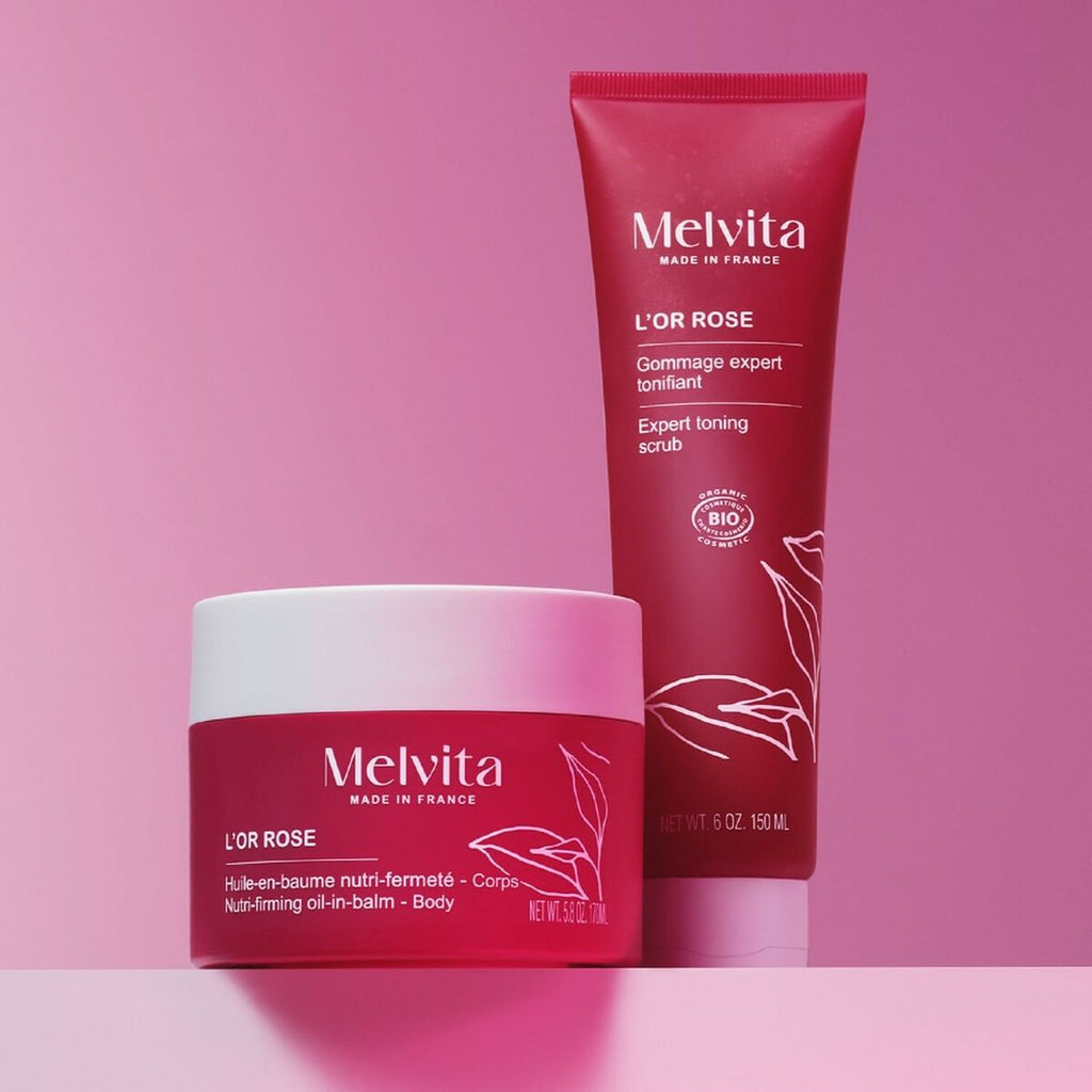 Körperlotion melvita l’or rose - schönheit hautpflege