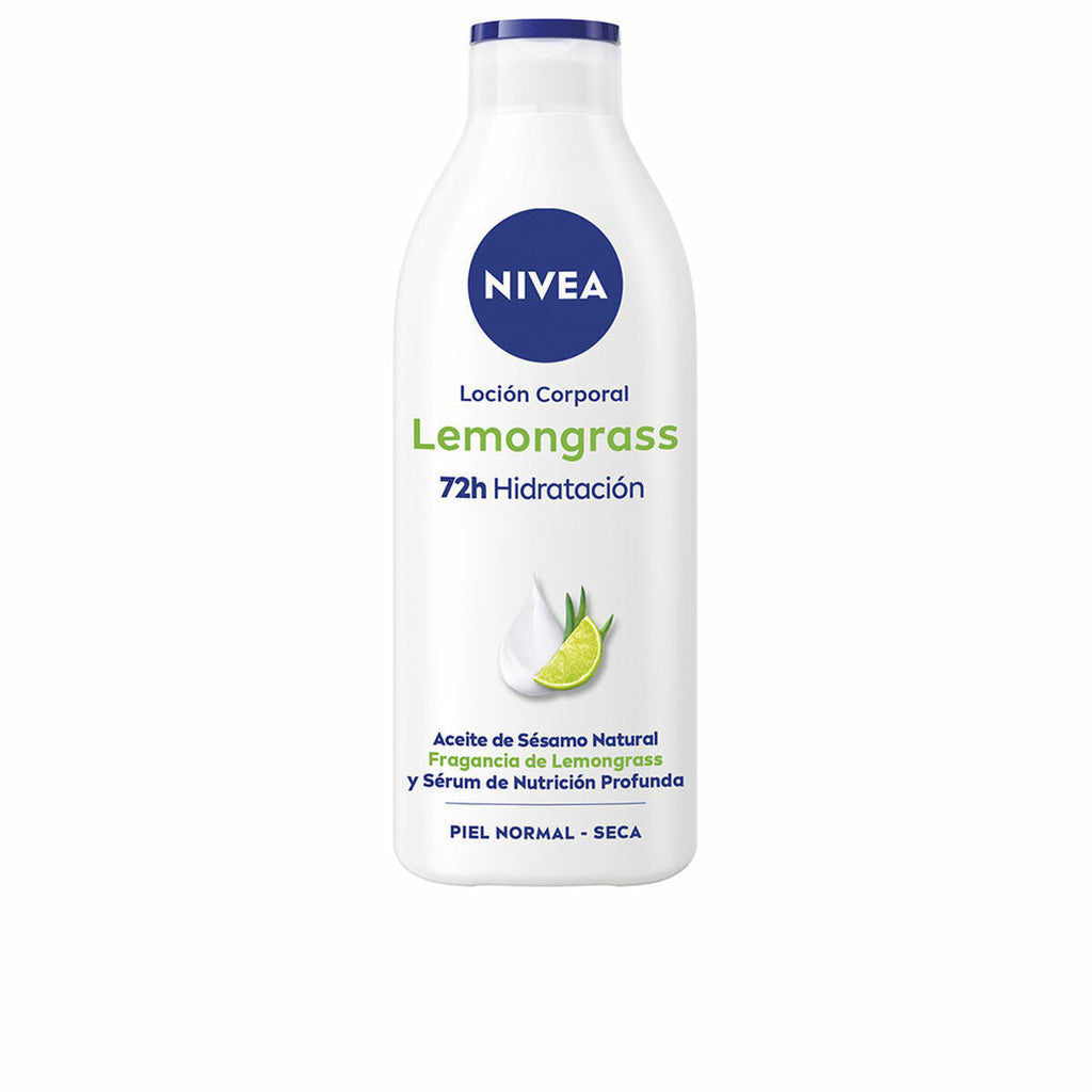 Körperlotion nivea lemongrass 400 ml - schönheit hautpflege