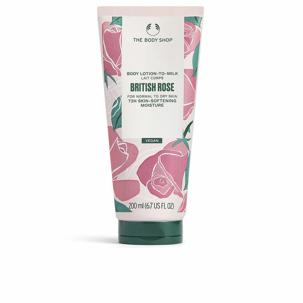 Körperlotion the body shop british rose 200 ml - schönheit