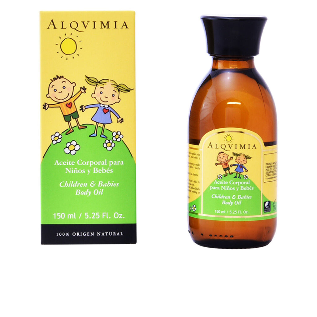 Körperöl für kinder und babys body oil alqvimia - 150 ml