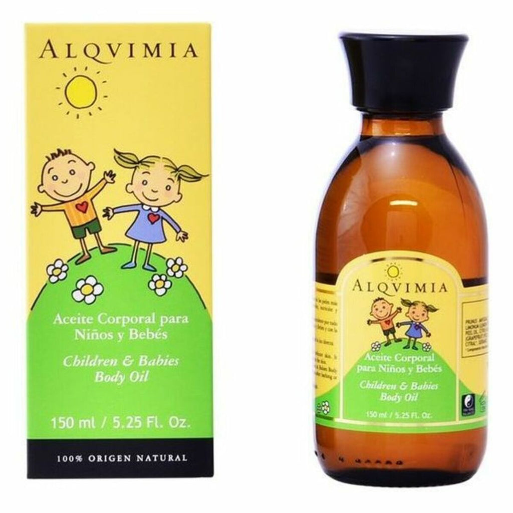 Körperöl für kinder und babys body oil alqvimia - 150 ml