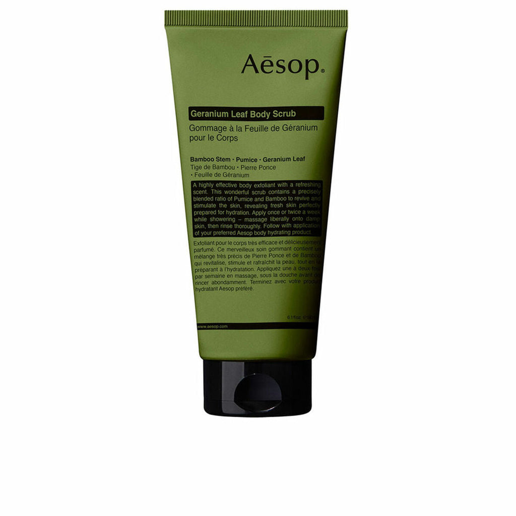 Körperpeeling aesop geranium leaf 180 ml - schönheit