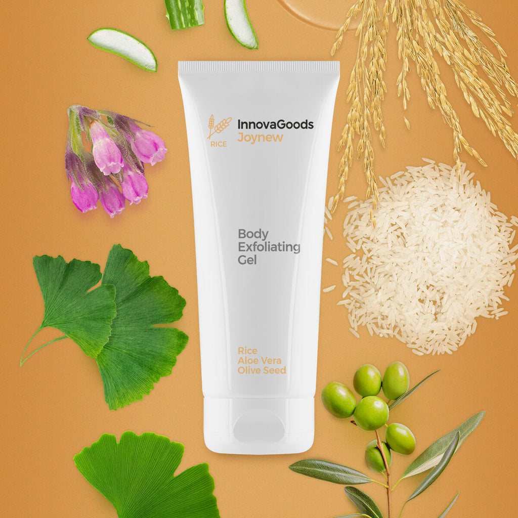 Körperpeeling-gel rice joynew innovagoods 200 ml
