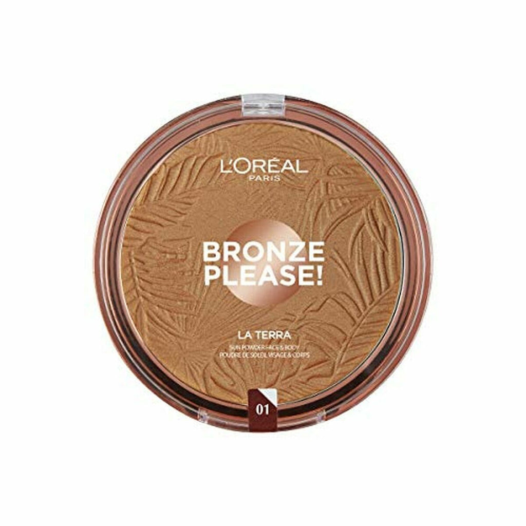 Kompaktpuder l’oreal make up bronze 18 g - schönheit make-up