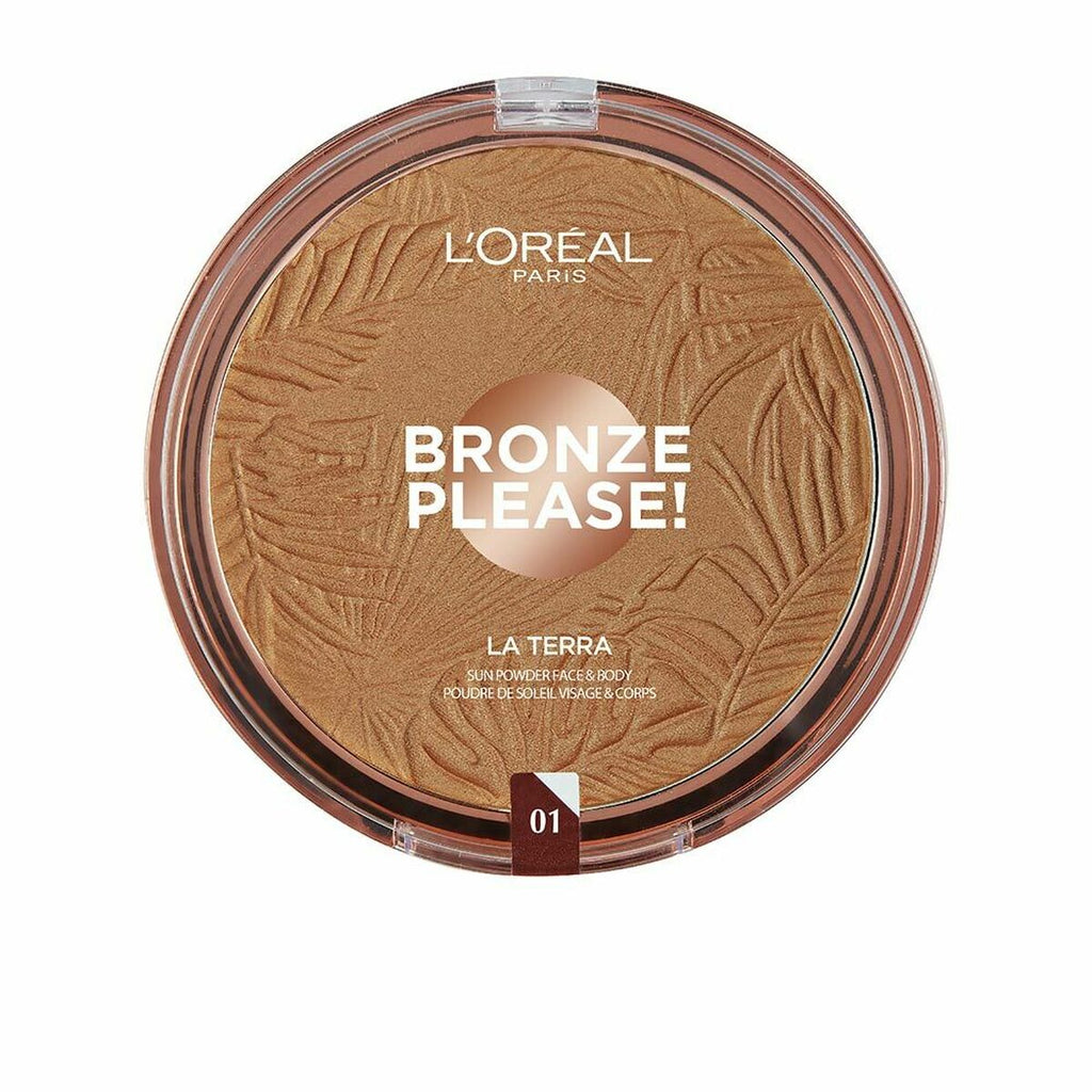 Kompaktpuder l’oreal make up bronze 18 g - schönheit make-up