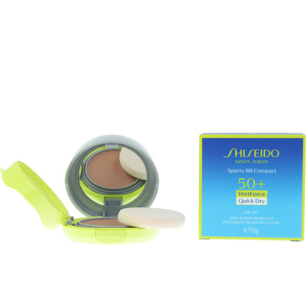 Kompaktpuder shiseido spf 50 + very dark - schönheit make-up
