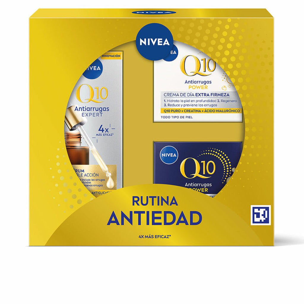Kosmetik-set nivea q10 3 stücke - schönheit utensilien