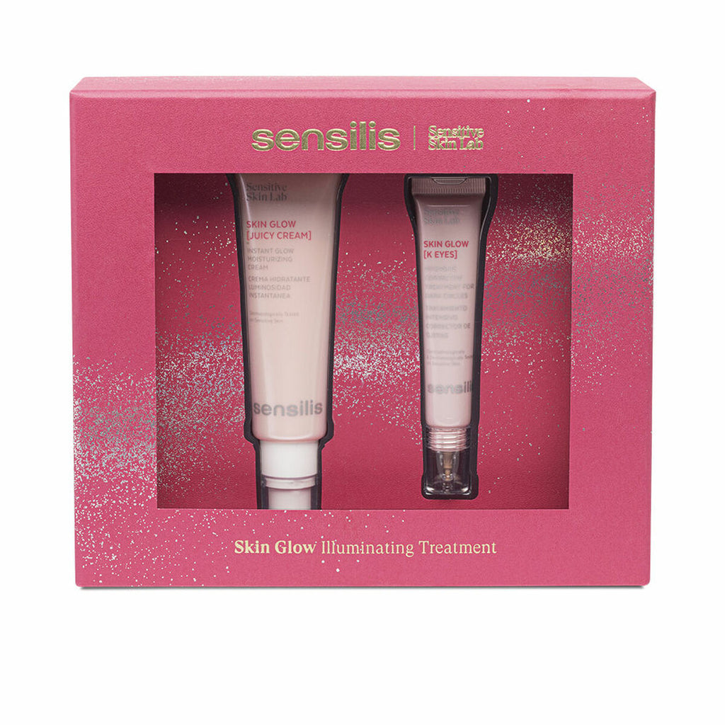 Kosmetik-set sensilis skin glow facial 2 stücke - schönheit
