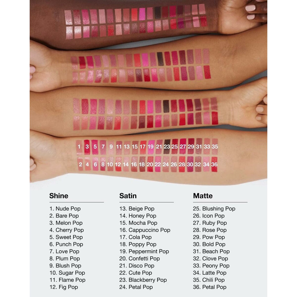 Lippenstift clinique pop longwear bronze (1 stück)