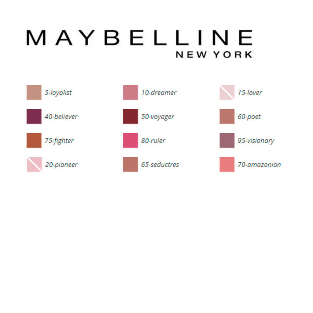 Lippenstift superstay matte maybelline - schönheit make-up